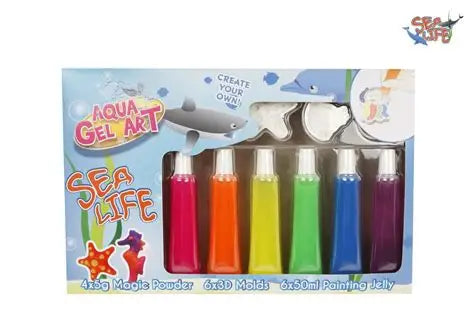 Aqua 3D Gel Kit (6 Bottle Pack)