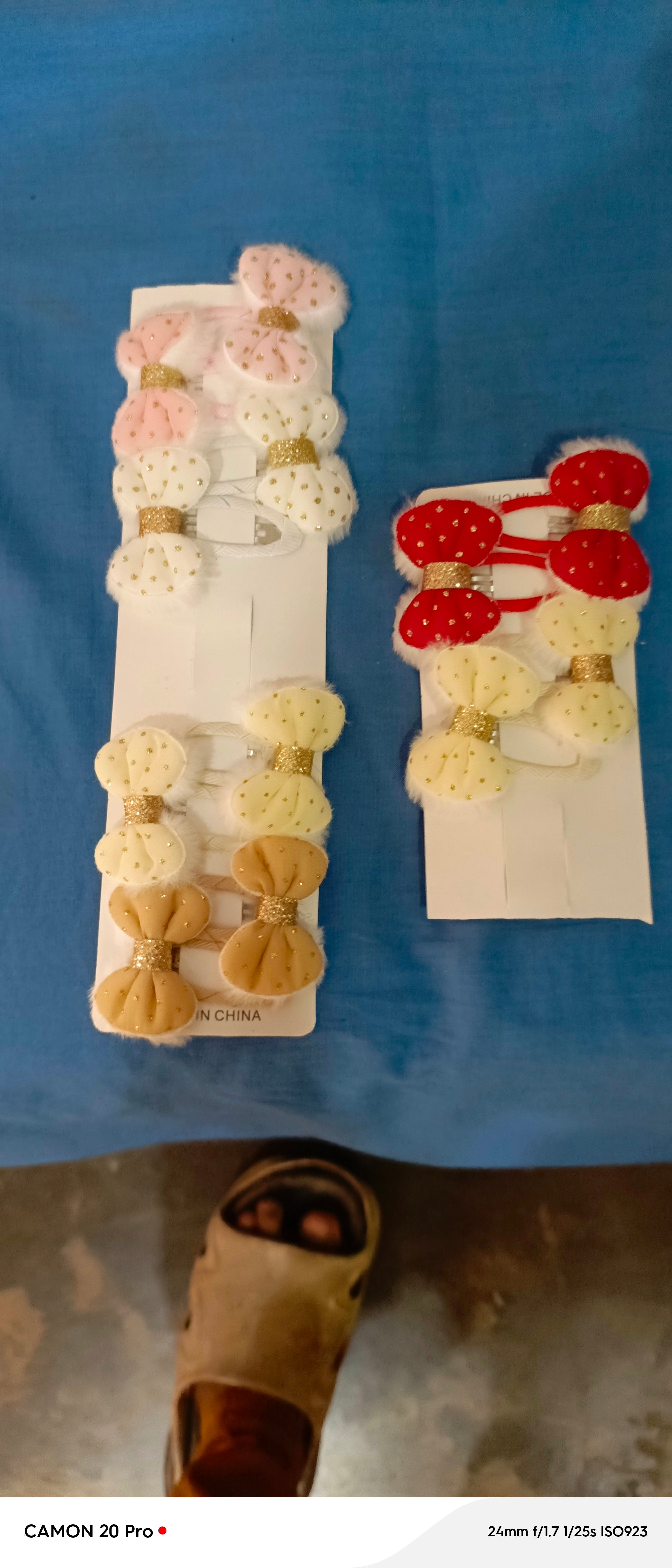 Children Hair Tie Bowknot 6PCS Fashion Cute Stretchy Soft